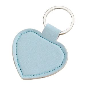 Juego de Llaveros de Cuero con Forma de Corazón, Ecológicos y Profesionales, Personalizados, con Anillos de Aleación de Zinc, para Regalos Corporativos Ejecutivos - Product Image 1