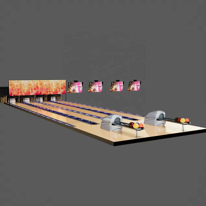 Bowling Alley Set Manufacturers Low Price Promotion Bowling Machine
