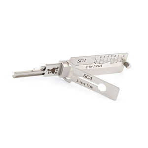 Sc4 Kustom Lishi Alat Pembuka Kunci Pintu, Alat Dekoder Paddle 2-In-1 Asli - Product Image 1