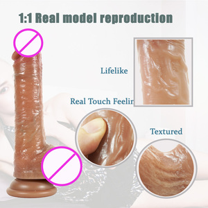 Vibrador de 10 Frecuencias con Textura Transparente de Silicona Líquida, Dildo de Silicona de Grado Médico para Mujeres - Product Image 2