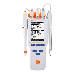 Analizador de Calidad de Agua Multiparamétrico de Laboratorio, Medidor de Conductividad y pH Portátil con Exportación de Datos por USB - Product Image 1