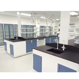 Goede Kwaliteit Eenvoudig Te Installeren Volledig Te Monteren Microbiologische Lab Meubelen Aluminium Werkbank