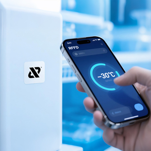 Nhiệt độ cảm biến RFID sticker cho theo dõi tài sản và Quản Lý Hàng Tồn Kho với độ chính xác cao nhiệt độ giám sát các giải pháp - Product Image 4