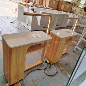 โต๊ะทำเล็บร้านเสริมสวยพร้อมพัดลมเพื่อความงามเล็บมืออาชีพ - Product Image 2