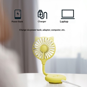 Ventilatore USB Portatile 2026 Lazy Man con Ventosa e Motore Brushless a 3 Velocità <span class=keywords><strong>per</strong></span> Esterni e Uso Domestico - Product Image 5