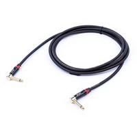 Câble de haut-parleur pour guitare électrique Yo'o'son pour clavier et batterie, connecteur mono 6,35 mm mâle-mâle, conducteur en cuivre sans oxygène