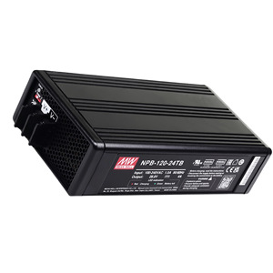 เครื่องชาร์จแบตเตอรี่ Mean Well NPB-120-24XLR 120W สำหรับใช้งานในอุตสาหกรรม ขนาด 182.7x96x49 มม. - Product Image 2
