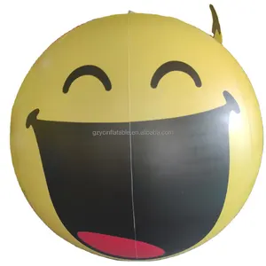 광주 풍선 재미 미소 표현 노란색 얼굴 판매 펍 파티 상업 광고