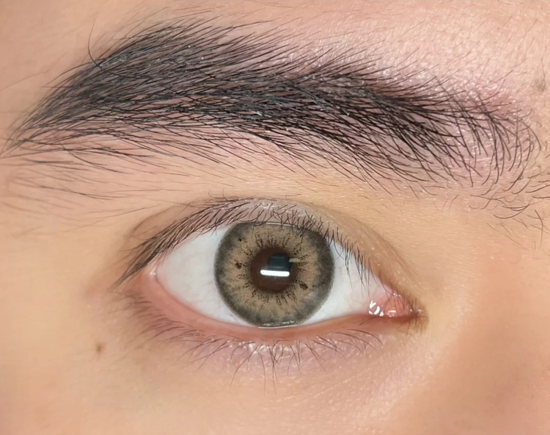 Контактные линзы черного и коричневого цвета, цветные контактные линзы, контактные линзы для глаз, косметические линзы, круглые линзы, размер 14,2 мм