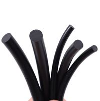 YUEDUN Sello Industrial en Forma de H/J, Anillo Sólido de PVC Blando, Accesorios para Ventanas y Puertas de Coche, Moldeo por Extrusión, Corte Marino de 4mm-10mm