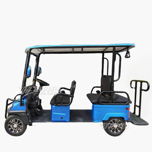 Voiturette de golf électrique 48v avec batterie au lithium, style vintage intelligent, pour parcs et attractions touristiques - Product Image 5