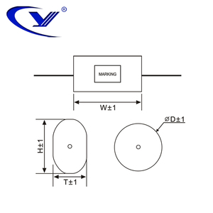 Cbb20 3.3uF 400VDC Polypropylene phim tụ điện âm thanh tần số chia trục tụ điện - Product Image 4