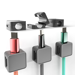 Ms Die Beliebtesten Produkte 2024 Magnetische Desktop-Android-Handyzubehör Magnetische Kabelclips Kabelorganizer - Product Image 1