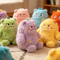 Bulk Gepersonaliseerde Pluizige Monsterknuffels, Zachte Knuffels, Goede Prijs-Kwaliteitverhouding Op Maat Gemaakte Knuffels met Veiligheidsnormen