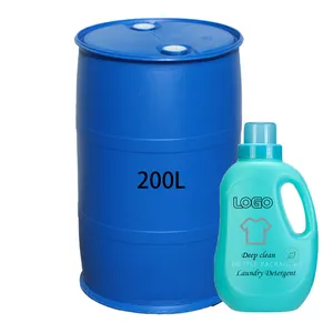 Venda por atacado de produtos químicos diários de 200L para limpeza de roupas, matéria-prima para detergente líquido