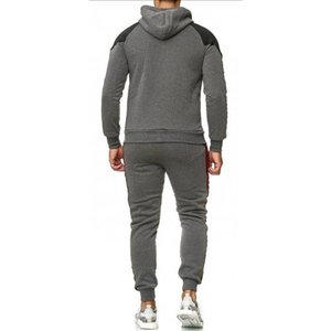 Survêtements de sport à capuche antibactériens et respirants de dernière conception pour hommes, ensembles de survêtements de jogging grande taille pour l'hiver - Product Image 4