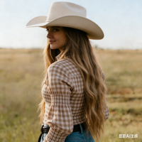 Chemise à volants pour femmes POXIAO, chemise à manches longues brodée, boutons complets, coton léger, chemise lilas, chemisier Western Arena