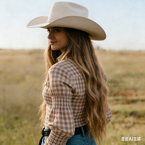 Camicia da donna POXIAO, a maniche lunghe, con ricamo, abbottonatura completa, in cotone leggero, colore <span class=keywords><strong>lilla</strong></span>, stile Western Arena. - Product Image 3