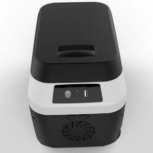 Réfrigérateur de voiture 12L à couvercle rabattable avec affichage numérique, glacière portable horizontale 12V DC pour extérieur, hôtel, camping-car, alimentation solaire/batterie - Product Image 6
