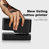 Printer tato elektronik portabel, layanan fabrikasi tato sementara kartrid tinta tanpa rasa sakit otomatis