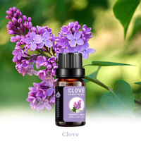 Huile essentielle de clou de girofle pure biologique OEM/étiquette privée - Extrait naturel de plante, huile de clou de girofle pour la peau, les cheveux, les parfums et l'aromathérapie