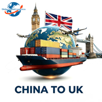 Transitaire DDP, fret maritime rapide de Chine vers le Royaume-Uni, Londres, Gateway AMZ FBA, conteneur de 40 pieds, LCL/FCL de 20 pieds, services porte-à-porte
