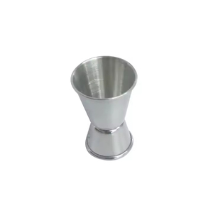 Jigger de Barra de Acero Inoxidable de Grado Alimenticio, Ecológico, con Colores y Logotipo Personalizados, 30 ml, 60 ml, Jigger Doble de Doble Cara - Product Image 1