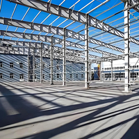 Edificio de Acero Prediseñado, Almacén Prefabricado, Edificio Metálico, Edificio de Almacenamiento Logístico