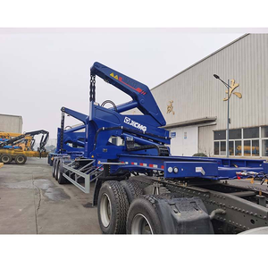 Semirremolque de Acero Fengniao para Contenedores de 20 pies con Grúa Autolevantable, Capacidad de Carga 20-25T - Product Image 1