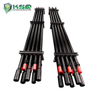 ท่อเจาะเหล็กกล้าคาร์บอนฟอร์จ T38 T45 T51 ขนาด 3050 มม. 3660 มม. คุณภาพสูง เกลียวแบบ New Rock สำหรับเครื่องมือเจาะ MIROC - Product Image 1