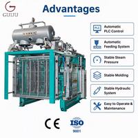 Machine de moulage sous vide professionnelle Guiju pour polystyrène expansé (EPS), équipement de production de boîtes d'emballage alimentaire en polystyrène avec certification CE