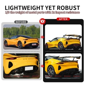 สปอยเลอร์หลังคาร์บอนไฟเบอร์แห้งคุณภาพเยี่ยม รุ่น MK สำหรับรถ Lotus Emira อะไหล่แต่งรถยนต์สำหรับการแข่งขัน - Product Image 2