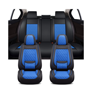 Xiangta nouveaux accessoires d'intérieur de voiture en cuir Pu 5D coussin de siège de voiture universel accessoires d'intérieur de voiture housse de siège étanche - Product Image 4