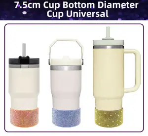 Diamond Silicone Cup Cover Protective Case Protective Cover For Cups