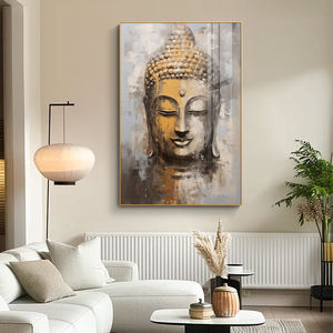 人気販売中 宗教ポスター キャンバス HDデジタルプリント絵画 抽象仏画 仏像 ホームウォールアート装飾 - Product Image 1