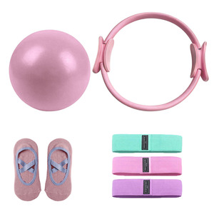 Kit Essentiel de Débutant Chifory : Anneau de Pilates Léger en Silicone TPE, Ballon et Cercle Magique, Bande de Résistance Complète pour Yoga et Entraînement du Corps Entier - Product Image 2