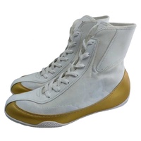 Chaussures de boxe professionnelles légères avec semelle antidérapante et soutien de la cheville pour l'entraînement en salle et la compétition