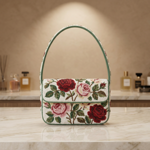Bolso de Hombro Ligero y Cómodo para la Ciudad, con Bordado de Cuentas, de Lino, Impermeable, Ecológico, para Mujeres y Chicas, Chic - Product Image 1
