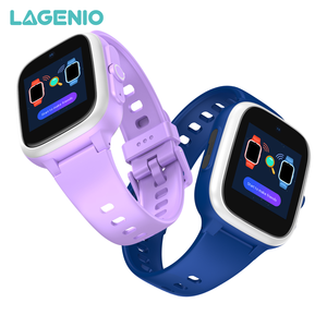 Montre intelligente pour enfants LAGENIO L29E 4G avec écran TFT carré, batterie 680 mAh, <span class=keywords><strong>assistant</strong></span> vocal IA, caméra, appels vidéo, réponse aux appels, GPS, WiFi, SOS, IP68, carte SIM - Product Image 1