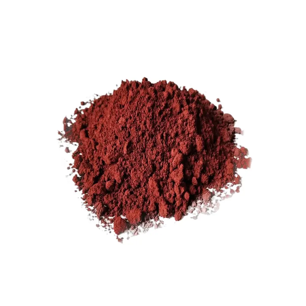 Poudre de Pigment de ciment synthétique oxyde de fer rouge 110 Pigment pour brique/céramique