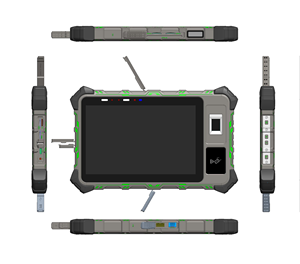 Fp0819 mặt + IC + thẻ + Iris + vân tay gồ ghề máy tính bảng với hệ thống Android với GPS SDK - Product Image 3