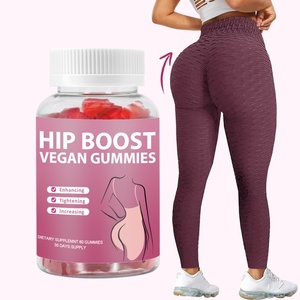 Gummies véganes Chinaherbs Hip Boost pour le rehaussement corporel personnalisé, gummies BBL raffermissants, vitamines naturelles à base de plantes pour l'agrandissement des fesses - Product Image 1