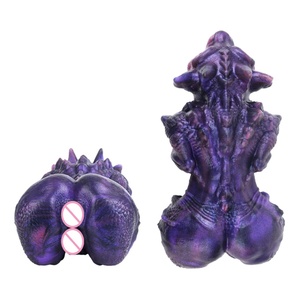 Masturbador Masculino Manual de Silicona LK-7305 Void Dragon Mogothron, Serie de Monstruos de Fantasía, con Doble Canal y Tamaño Extra Grande - Product Image 6