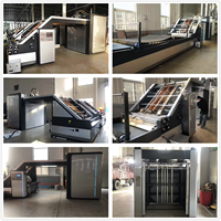 Machine de laminage de flûte entièrement automatique, machine de fabrication de boîtes en carton, machine de laminage de flûte entièrement automatique