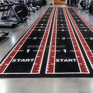 Gazon <span class=keywords><strong>synthétique</strong></span> de haute qualité pour sols de gymnase, gazon artificiel personnalisé pour les centres de remise en forme commerciaux et les salles de sport à domicile - Product Image 6