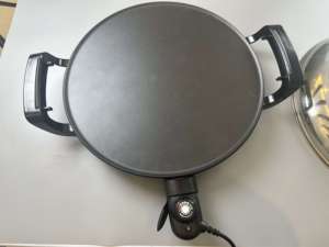 Mogogo Injera Maker 1 pieza 16 pulgadas 220V listo STOCK eléctrico antiadherente Injera Pan 1800W Mitad Injera Maker - Product Image 4