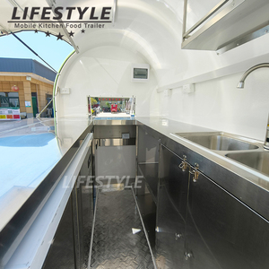 Remorque pour hamburger, pizza, snack, restauration personnalisée chariot à café petit camion de restauration remorque mobile pour bar et barbecue entièrement équipée à vendre - Product Image 6