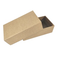 Boîte cadeau rigide de luxe en deux parties, boîte en papier kraft personnalisée, emballage cosmétique, boîte à bijoux, boîte rigide avec couvercle et base pour bague, collier