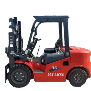 99% neue Gabeln billige horizontale Bewegung. Gebrauchter Gabelstapler HELI K35 <span class=keywords><strong>2</strong></span>, <span class=keywords><strong>2</strong></span>,5, 3, 3,5, 5 Tonnen gebrauchtes 4x4 Rad Original - Product Image 1