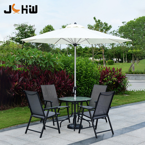 Cơ sở nhà hàng quán cà phê vườn Ô dù che nắng Bộ bàn ghế ngoài trời thị trường vườn ô dù - Product Image 5